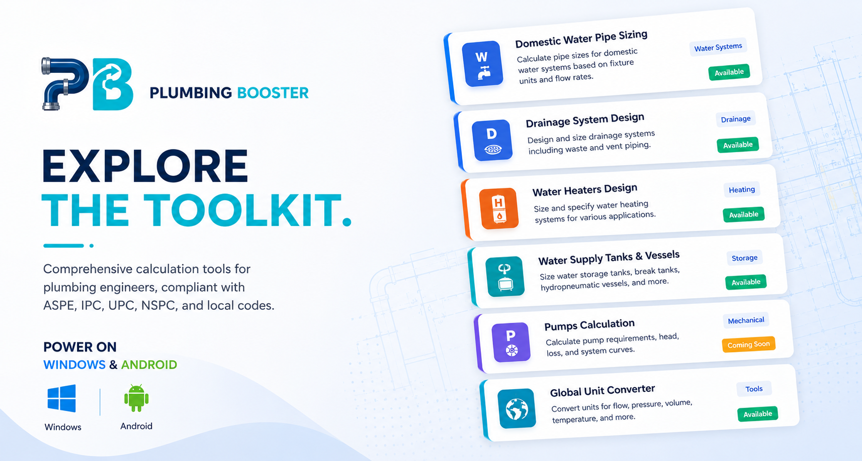 Plumbing Booster Dashboard